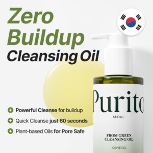 PURITO From Green Cleansing Oil Renewal 6.76 fl.oz / 200ml Gentle Facial Cleanser, Cruelty-free & Vegan, Nature-derived Oils - Image 2