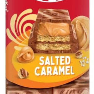 KitKat Salted filled Caramel Milk Chocolate Crispy Wafer Sharing Bar, 99g - Image 2
