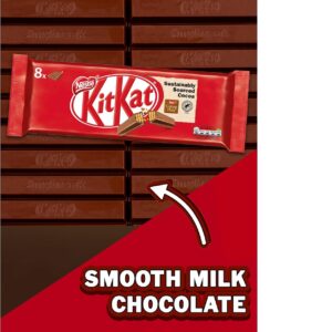 Kit Kat 4 Finger Milk Chocolate Bar Bumper Multipack, 8 x 41.5g - Image 2