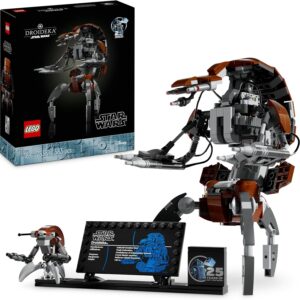 LEGO Star Wars Droideka Set, Collectible Droid Model Kit for Adults to Build, Home Officé Decor Display Figure, Memorabilia Gift idea for Men, Women, Him, Her & Fans 75381 - Image 2