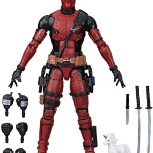 Marvel Legends Series Deadpool, Deadpool 2 Adult Collectible 6 Inch Action Figure, Red - Image 2