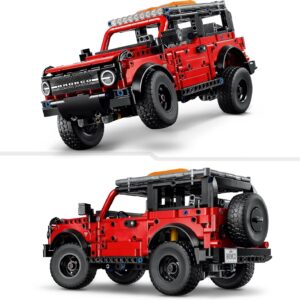 LEGO Technic Ford Bronco SUV Off Road Car Toy - Model Kit with Opening Doors, V6 Engine, Suspension & Steering - Collectible Gift for 9+ Year Old Boys - 42213 - Image 3