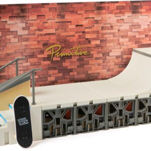 Spin Master Tech Deck, Primitive X-Connect Skate Park, Customisable and Buildable Ramp Set with Exclusive Fingerboard, Kids Toy for Ages 6 and up - Image 2