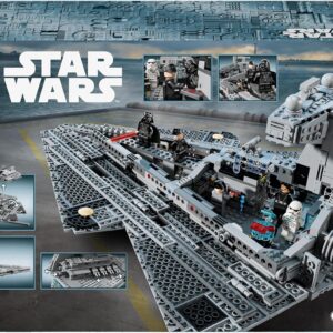 LEGO Star Wars 75394 Imperial Star Destroyer - Starship Building Toy with a Detailed Interior and 7 Minifigures incl. Darth Vader - Birthday Gift for 10+ Year Old Boys and Adult A New Hope Fans - Image 2