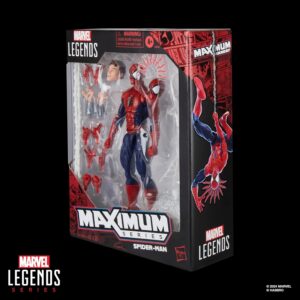 Marvel Legends Maximum Series Spider-Man Action Figure, Rot/Blau - Image 2