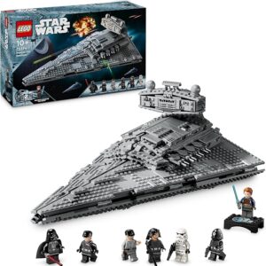 LEGO Star Wars 75394 Imperial Star Destroyer - Starship Building Toy with a Detailed Interior and 7 Minifigures incl. Darth Vader - Birthday Gift for 10+ Year Old Boys and Adult A New Hope Fans