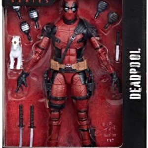 Marvel Legends Series Deadpool, Deadpool 2 Adult Collectible 6 Inch Action Figure, Red