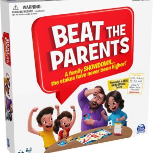 Spin Master Games Beat The Parents Board Game for Families and Kids Aged Over 5