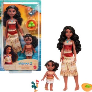 Mattel Disney Moana 2 Simea Fashion Doll with Anklet Accessory, 5 Moveable Joints & Removable Outfit, Toys Inspired by the Movie, JBT41