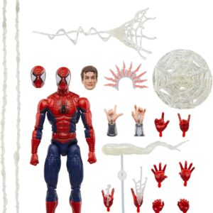 Marvel Legends Maximum Series Spider-Man Action Figure, Rot/Blau - Image 3